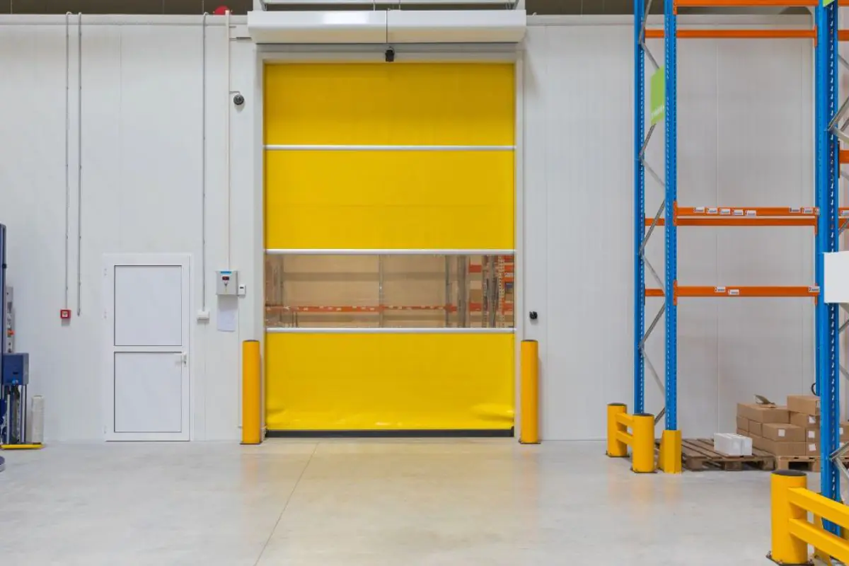 Porte souple rapide